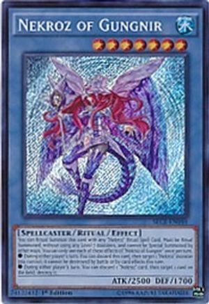 Nekroz of Gungnir (SECE-EN044) - Secrets of Eternity 1st Edition Secrets of Eternity Yugioh Single Squirtle Squad Card Shop.