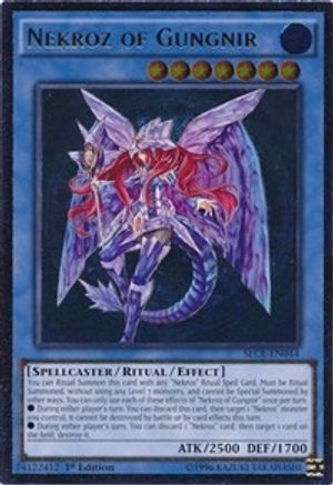 Nekroz of Gungnir (UTR) (SECE-EN044) - Secrets of Eternity 1st Edition Secrets of Eternity Yugioh Single Squirtle Squad Card Shop.