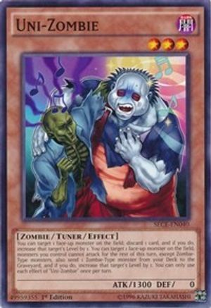 Uni-Zombie (SECE-EN040) - Secrets of Eternity 1st Edition Secrets of Eternity Yugioh Single Squirtle Squad Card Shop.