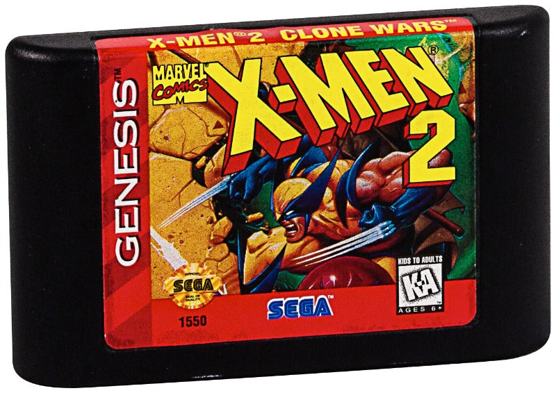 SEGA GENESIS Cartridge Only / SEGA MEGA Cartridge Only / Audio Cassette EVORETRO Case With Sticker - Pack of 25 EVORETRO Canada Video Game Protectors Squirtle Squad Card Shop.
