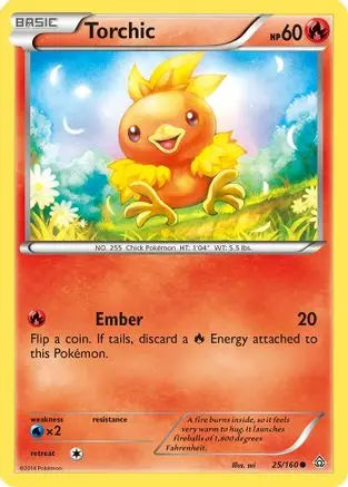 Torchic 025 XY Primal Clash - Common