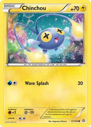 Chinchou XY Primal Clash - Common