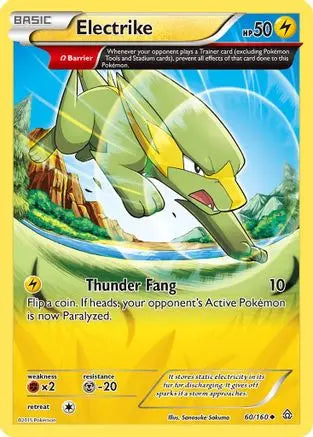 Electrike (Omega) 060 - Reverse Holofoil XY Primal Clash - Uncommon