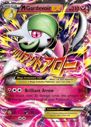 M Gardevoir EX 106 - Holofoil XY Primal Clash - Ultra Rare XY - Primal Clash Pokemon Single Squirtle Squad Card Shop.
