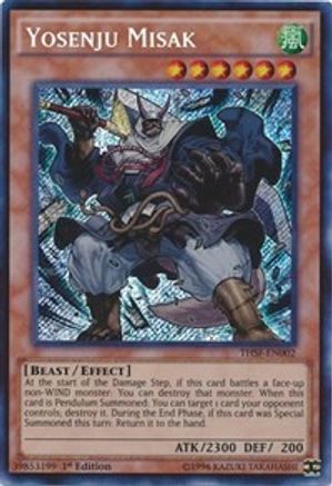 Yosenju Misak (THSF-EN002) - The Secret Forces Unlimited The Secret Forces Yugioh Single Squirtle Squad Card Shop.
