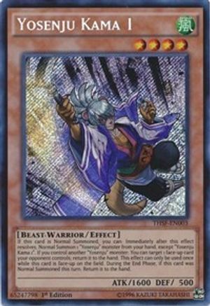 Yosenju Kama 1 (THSF-EN003) - The Secret Forces 1st Edition The Secret Forces Yugioh Single Squirtle Squad Card Shop.