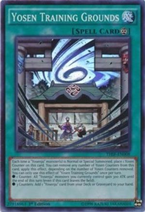 Yosen Training Grounds (THSF-EN008) - The Secret Forces 1st Edition The Secret Forces Yugioh Single Squirtle Squad Card Shop.