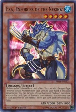 Exa, Enforcer of the Nekroz (THSF-EN012) - The Secret Forces Unlimited The Secret Forces Yugioh Single Squirtle Squad Card Shop.