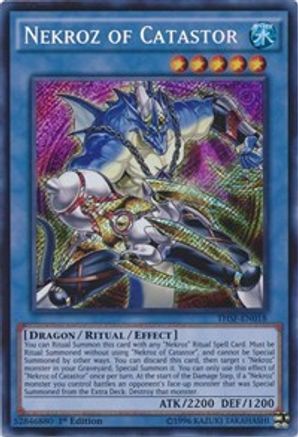 Nekroz of Catastor (THSF-EN018) - The Secret Forces 1st Edition The Secret Forces Yugioh Single Squirtle Squad Card Shop.