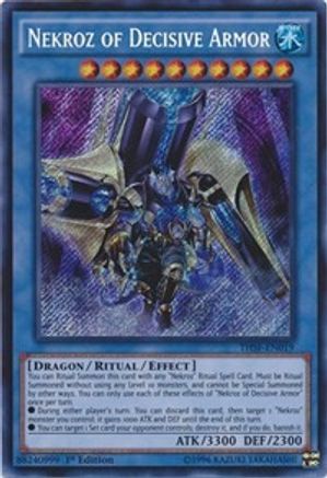 Nekroz of Decisive Armor (THSF-EN019) - The Secret Forces 1st Edition The Secret Forces Yugioh Single Squirtle Squad Card Shop.