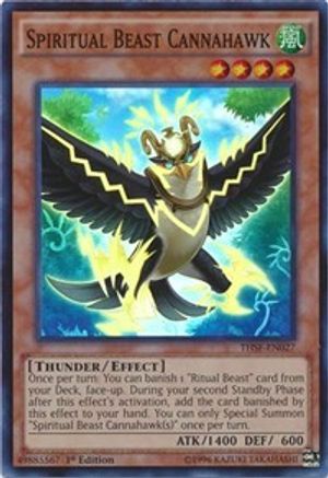Spiritual Beast Cannahawk (THSF-EN027) - The Secret Forces 1st Edition The Secret Forces Yugioh Single Squirtle Squad Card Shop.
