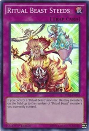 Ritual Beast Steeds (THSF-EN032) - The Secret Forces Unlimited The Secret Forces Yugioh Single Squirtle Squad Card Shop.