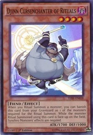 Djinn Cursenchanter of Rituals (THSF-EN038) - The Secret Forces Unlimited The Secret Forces Yugioh Single Squirtle Squad Card Shop.