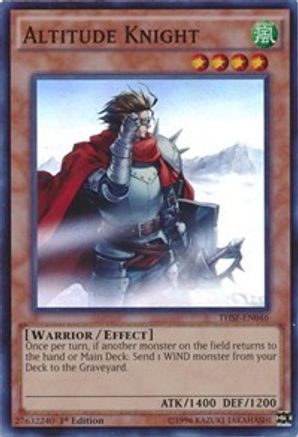 Altitude Knight (THSF-EN046) - The Secret Forces 1st Edition The Secret Forces Yugioh Single Squirtle Squad Card Shop.