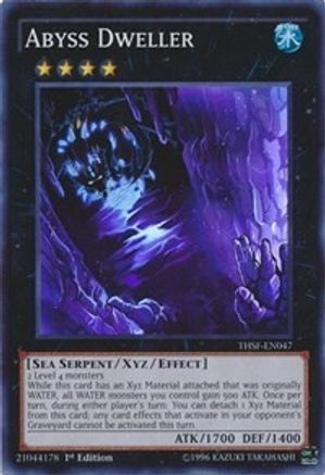 Abyss Dweller (THSF-EN047) - The Secret Forces Unlimited The Secret Forces Yugioh Single Squirtle Squad Card Shop.