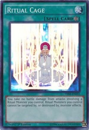 Ritual Cage (THSF-EN055) - The Secret Forces 1st Edition The Secret Forces Yugioh Single Squirtle Squad Card Shop.
