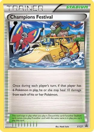 Champions Festival - XY27 (2014) - Holofoil XY Promos - Promo