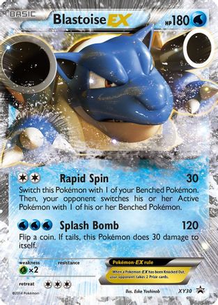 Blastoise EX XY30 - Holofoil XY Promos - Promo