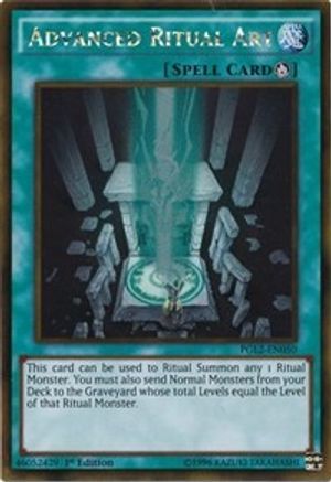 Advanced Ritual Art (PGL2-EN050) - Premium Gold: Return of the Bling Unlimited Premium Gold: Return of the Bling Yugioh Single Squirtle Squad Card Shop.