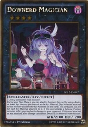 Downerd Magician (PGL2-EN047) - Premium Gold: Return of the Bling 1st Edition Premium Gold: Return of the Bling Yugioh Single Squirtle Squad Card Shop.