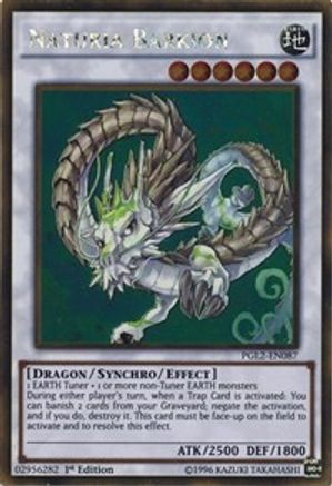 Naturia Barkion (PGL2-EN087) - Premium Gold: Return of the Bling 1st Edition Premium Gold: Return of the Bling Yugioh Single Squirtle Squad Card Shop.