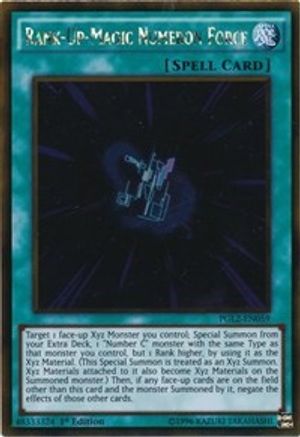 Rank-Up-Magic Numeron Force (PGL2-EN059) - Premium Gold: Return of the Bling Unlimited Premium Gold: Return of the Bling Yugioh Single Squirtle Squad Card Shop.