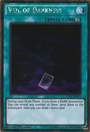Veil of Darkness (PGL2-EN071) - Premium Gold: Return of the Bling 1st Edition Premium Gold: Return of the Bling Yugioh Single Squirtle Squad Card Shop.