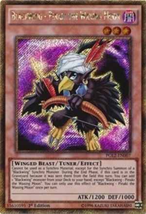 Blackwing - Pinaki the Waxing Moon (PGL2-EN007) - Premium Gold: Return of the Bling Unlimited Premium Gold: Return of the Bling Yugioh Single Squirtle Squad Card Shop.