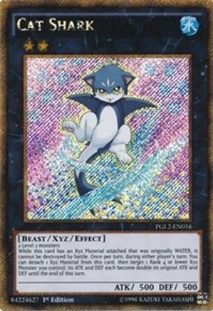 Cat Shark (PGL2-EN016) - Premium Gold: Return of the Bling 1st Edition Premium Gold: Return of the Bling Yugioh Single Squirtle Squad Card Shop.