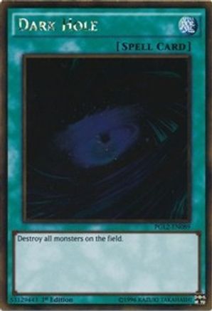 Dark Hole (PGL2-EN089) - Premium Gold: Return of the Bling 1st Edition Premium Gold: Return of the Bling Yugioh Single Squirtle Squad Card Shop.