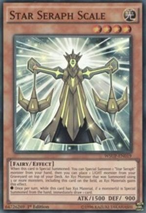 Star Seraph Scale (WSUP-EN019) - World Superstars 1st Edition World Superstars Yugioh Single Squirtle Squad Card Shop.