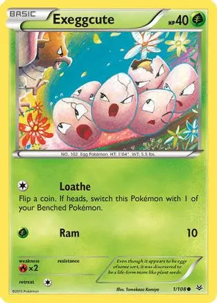 Exeggcute 001 XY Roaring Skies - Common