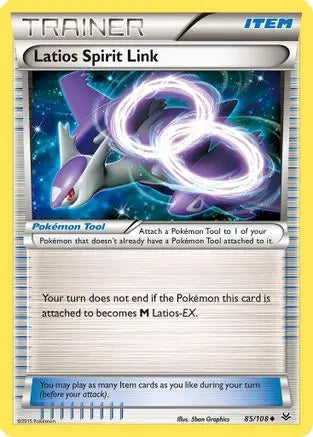 Latios Spirit Link 085 - Reverse Holofoil XY Roaring Skies - Uncommon