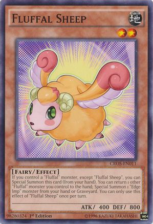 Fluffal Sheep (CROS-EN011) - Crossed Souls Unlimited Crossed Souls Yugioh Single Squirtle Squad Card Shop.