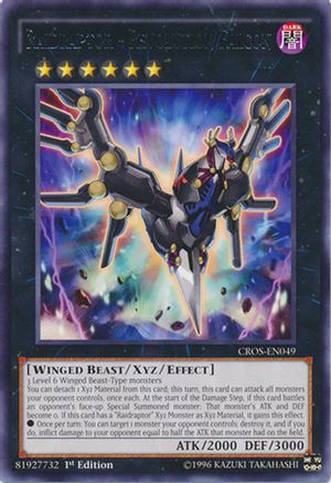 Raidraptor - Revolution Falcon (CROS-EN049) - Crossed Souls 1st Edition Crossed Souls Yugioh Single Squirtle Squad Card Shop.