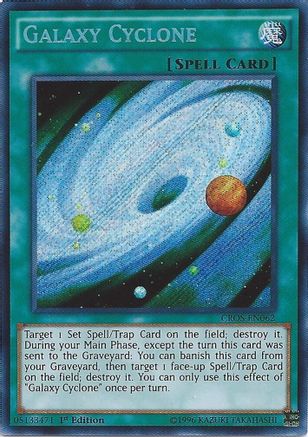 Galaxy Cyclone (CROS-EN062) - Crossed Souls 1st Edition Crossed Souls Yugioh Single Squirtle Squad Card Shop.