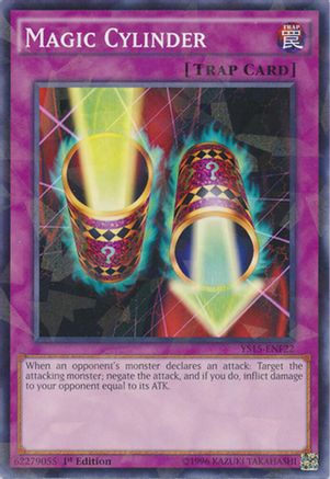 Magic Cylinder (Shatterfoil) (YS15-ENF22) - Starter Deck: Saber Force 1st Edition Starter Deck: Saber Force Yugioh Single Squirtle Squad Card Shop.