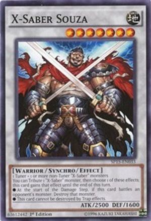 X-Saber Souza (SP15-EN033) - Star Pack ARC-V 1st Edition Star Pack ARC-V Yugioh Single Squirtle Squad Card Shop.