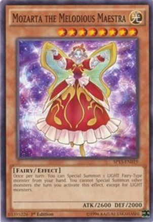 Mozarta the Melodious Maestra (SP15-EN019) - Star Pack ARC-V 1st Edition Star Pack ARC-V Yugioh Single Squirtle Squad Card Shop.