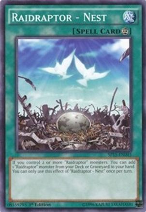 Raidraptor - Nest (SP15-EN045) - Star Pack ARC-V 1st Edition Star Pack ARC-V Yugioh Single Squirtle Squad Card Shop.