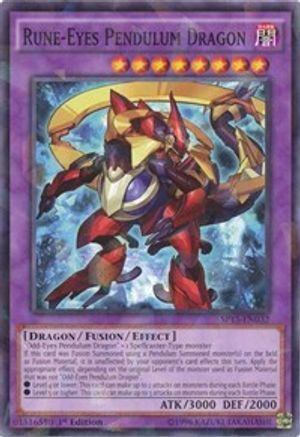 Rune-Eyes Pendulum Dragon (Shatterfoil) (SP15-EN032) - Star Pack ARC-V 1st Edition Star Pack ARC-V Yugioh Single Squirtle Squad Card Shop.