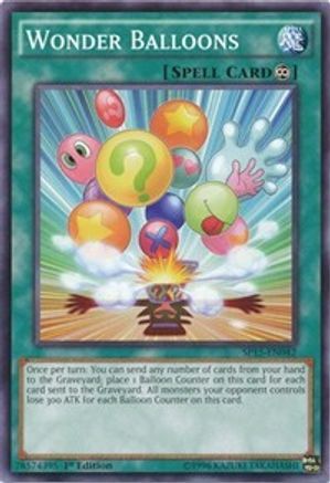 Wonder Balloons (SP15-EN042) - Star Pack ARC-V 1st Edition Star Pack ARC-V Yugioh Single Squirtle Squad Card Shop.