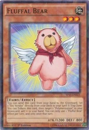 Fluffal Bear (Shatterfoil) (SP15-EN023) - Star Pack ARC-V 1st Edition Star Pack ARC-V Yugioh Single Squirtle Squad Card Shop.