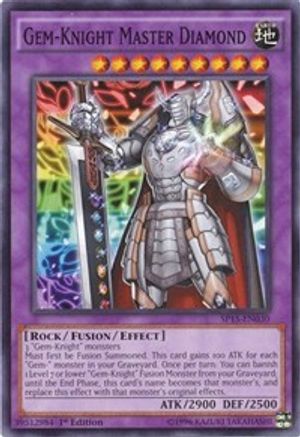 Gem-Knight Master Diamond (SP15-EN030) - Star Pack ARC-V 1st Edition Star Pack ARC-V Yugioh Single Squirtle Squad Card Shop.