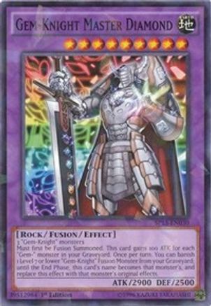 Gem-Knight Master Diamond (Shatterfoil) (SP15-EN030) - Star Pack ARC-V 1st Edition Star Pack ARC-V Yugioh Single Squirtle Squad Card Shop.