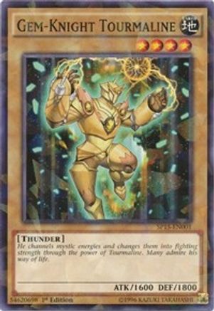Gem-Knight Tourmaline (Shatterfoil) (SP15-EN001) - Star Pack ARC-V 1st Edition Star Pack ARC-V Yugioh Single Squirtle Squad Card Shop.