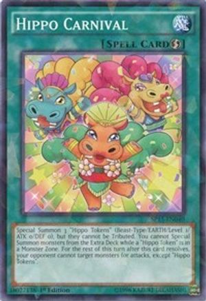 Hippo Carnival (Shatterfoil) (SP15-EN040) - Star Pack ARC-V 1st Edition Star Pack ARC-V Yugioh Single Squirtle Squad Card Shop.