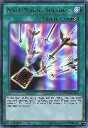 Anti-Magic Arrows (DPBC-EN004) - Duelist Pack: Battle City 1st Edition Duelist Pack: Battle City Yugioh Single Squirtle Squad Card Shop.