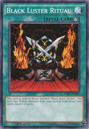 Black Luster Ritual (DPBC-EN007) - Duelist Pack: Battle City 1st Edition Duelist Pack: Battle City Yugioh Single Squirtle Squad Card Shop.