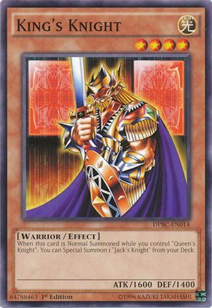 King's Knight (DPBC-EN014) - Duelist Pack: Battle City 1st Edition Duelist Pack: Battle City Yugioh Single Squirtle Squad Card Shop.